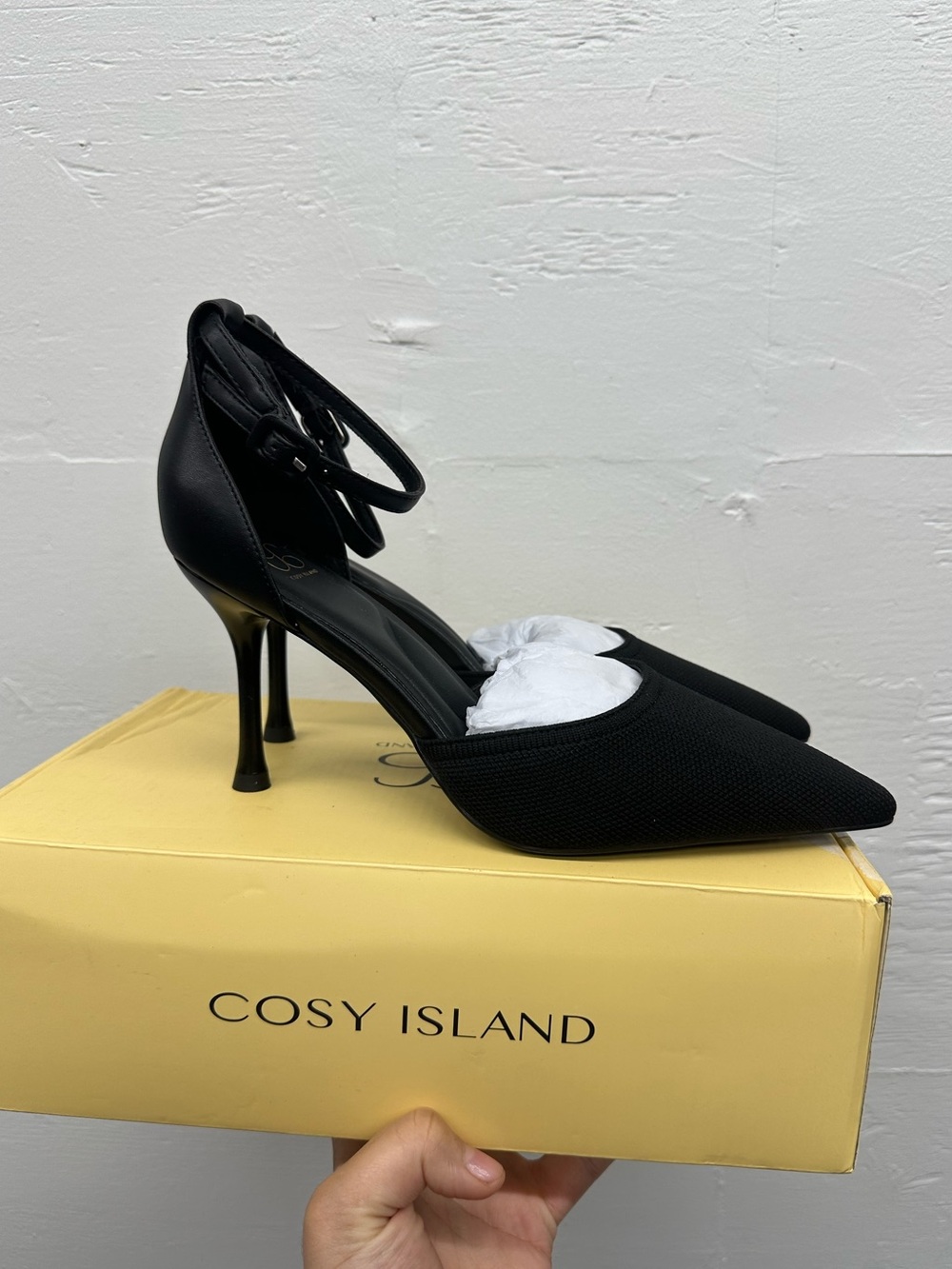 Cosy island black heels - Picture 2 of 3